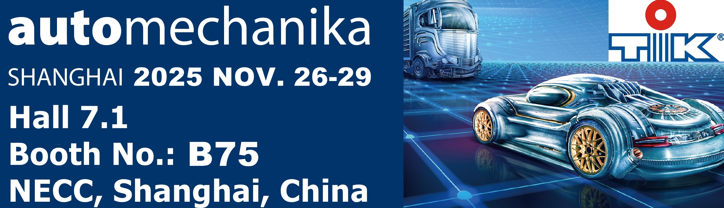 Automechanika Shanghai [Dec. 2-5]
